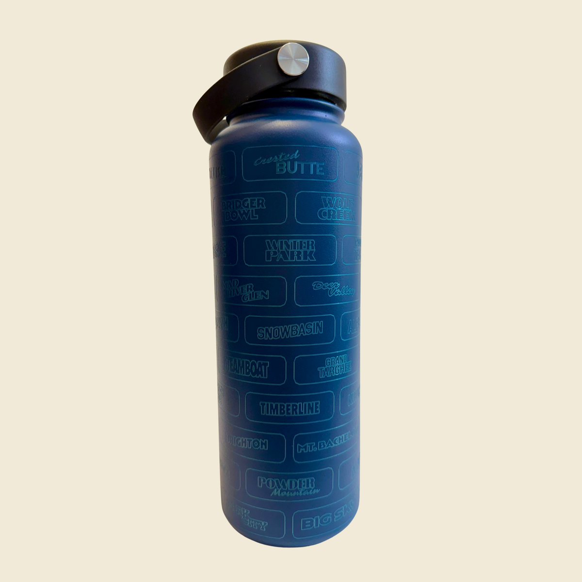 The Ski Resorts Of The USA Stickrbottle