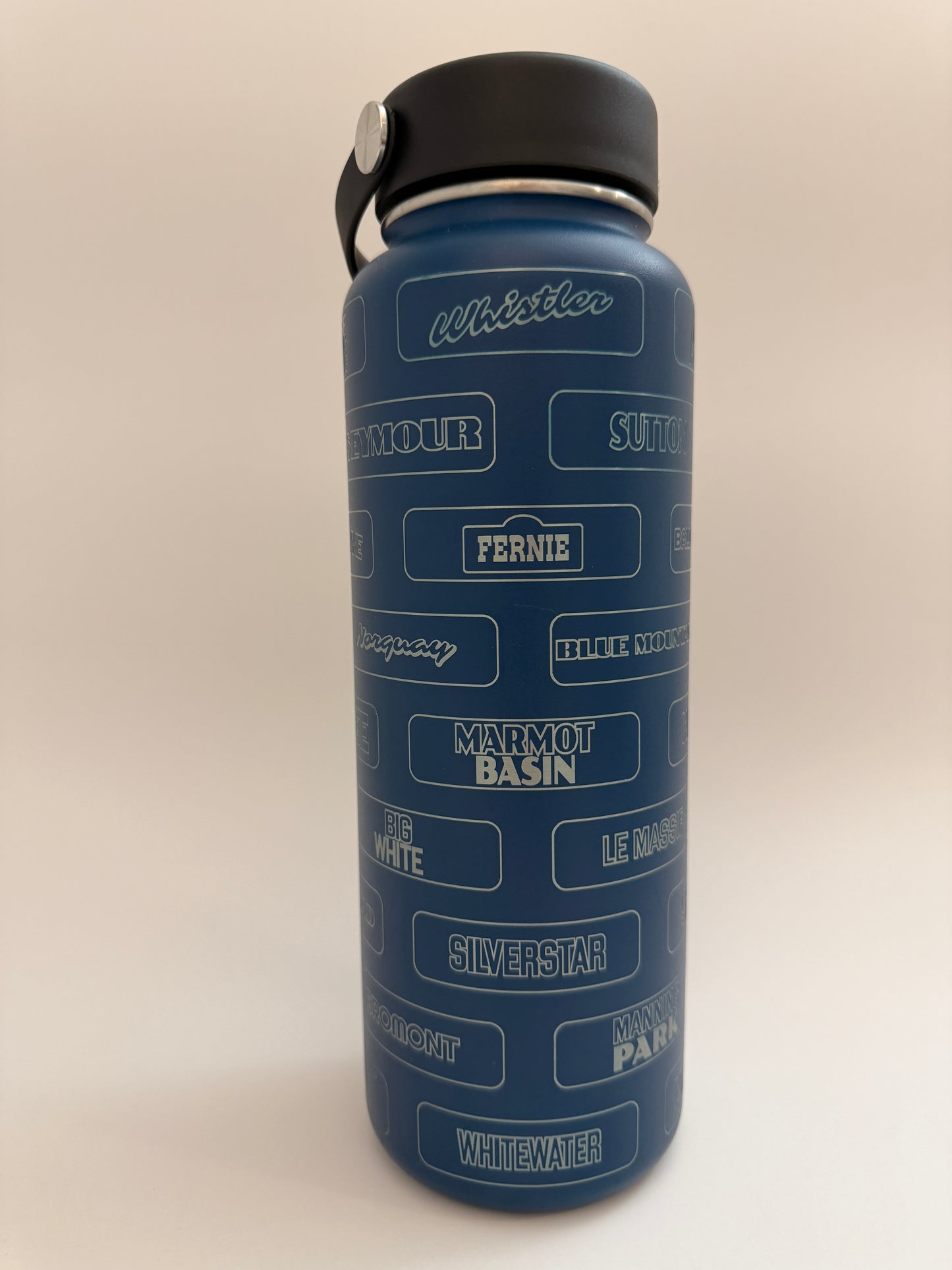 The Ski Resorts Of Canada stickrbottle