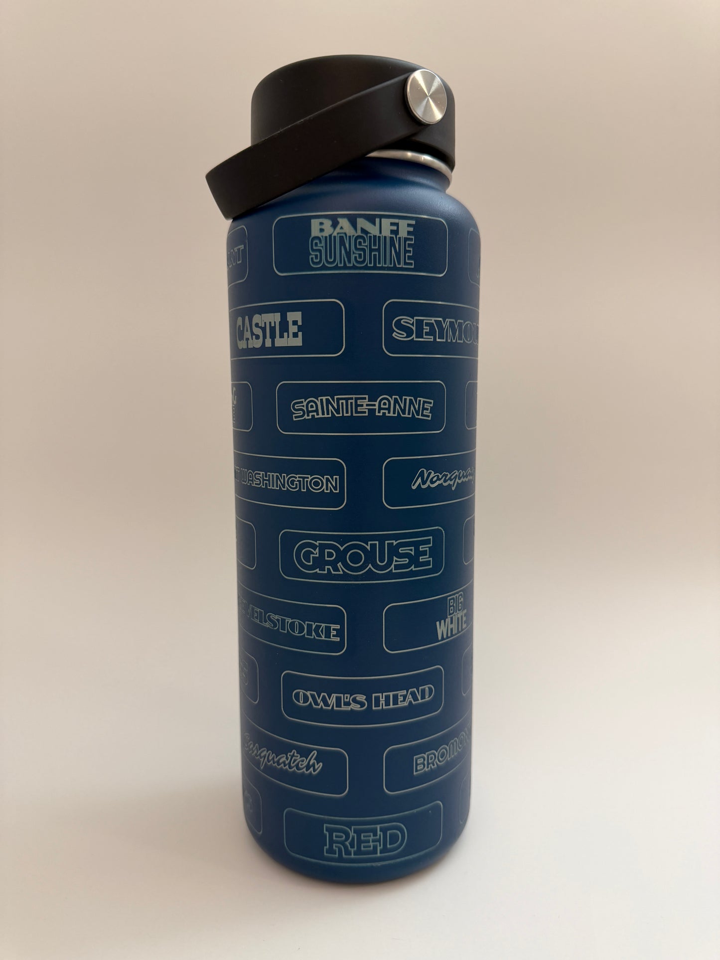 The Ski Resorts Of Canada stickrbottle